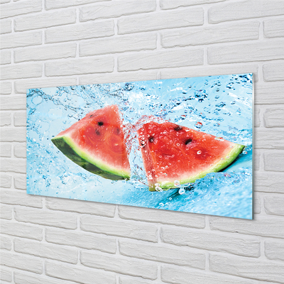 Acrylglasbilder Wassermelone wasser