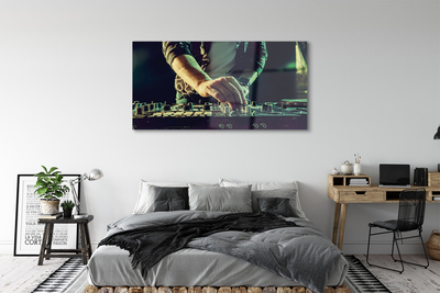 Acrylglasbilder Konsole dj-kopfhörer