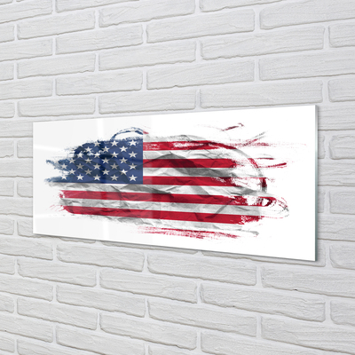 Acrylglasbilder United states flag