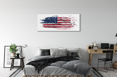 Acrylglasbilder United states flag