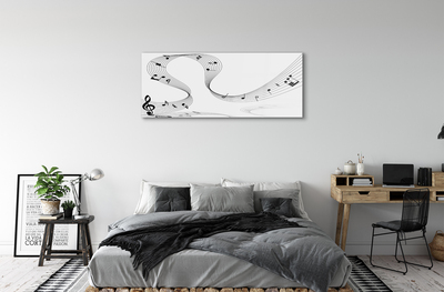 Acrylglasbilder Notenschlüssel