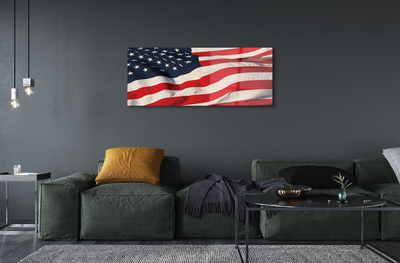 Acrylglasbilder United states flag