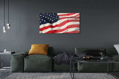 Acrylglasbilder United states flag