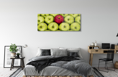 Acrylglasbilder Die grüne und rote äpfel