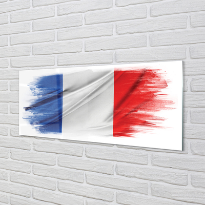 Acrylglasbilder Die flagge von frankreich