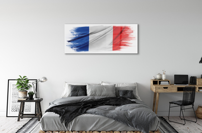 Acrylglasbilder Die flagge von frankreich