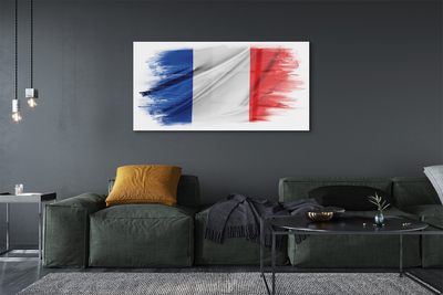 Acrylglasbilder Die flagge von frankreich