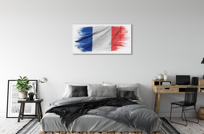 Acrylglasbilder Die flagge von frankreich