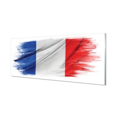 Acrylglasbilder Die flagge von frankreich
