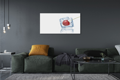 Acrylglasbilder Kirsche eiswürfel