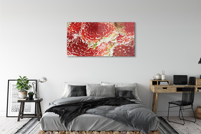 Acrylglasbilder Nasse erdbeeren