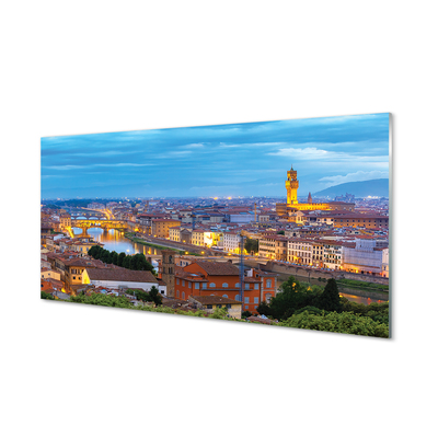 Acrylglasbilder Italien sunset panorama