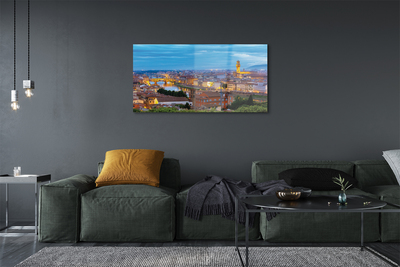 Acrylglasbilder Italien sunset panorama