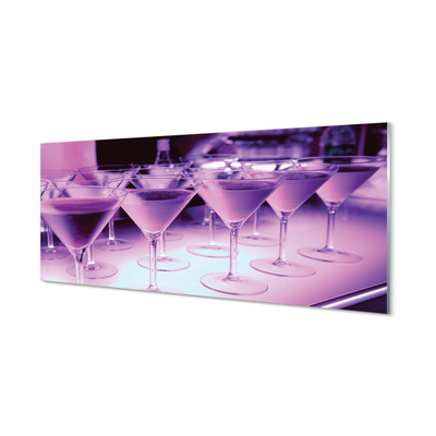 Acrylglasbilder Cocktails in gläsern