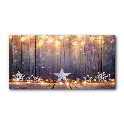 Acrylglasbilder Sterne Weihnachtsbeleuchtung Dekorationen
