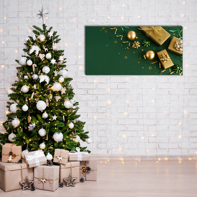 Glasbild aus Plexiglas® Geschenke Winter-Feiertags-Dekorationen