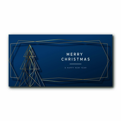 Glasbild aus Plexiglas® Weihnachten Weihnachtsbaum