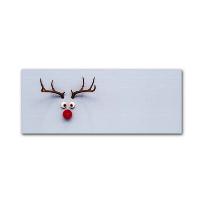 Glasbild aus Plexiglas® Heiliges Rentier Rudolf