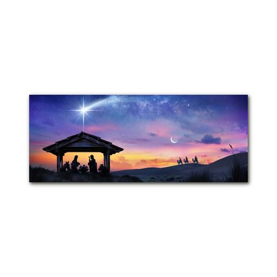 Glasbild aus Plexiglas® Stabiles Weihnachten Jesus