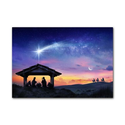 Glasbild aus Plexiglas® Stabiles Weihnachten Jesus