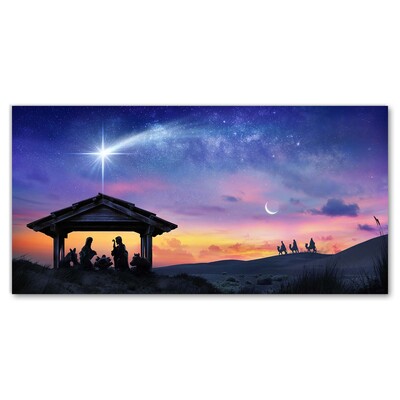 Glasbild aus Plexiglas® Stabiles Weihnachten Jesus