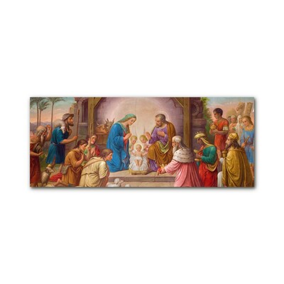 Acrylglasbilder Stabiles Weihnachten Jesus