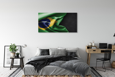 Leinwandbilder Brasilien-Flagge