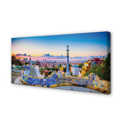 Leinwandbilder Spanien Panorama der Stadt