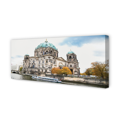 Leinwandbilder Deutschland Fluss Berliner Dom