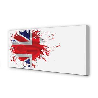 Leinwandbilder Die Flagge von Großbritannien