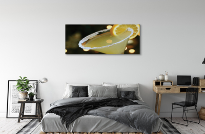 Leinwandbilder Zitrone Cocktail