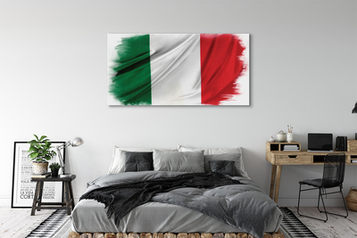 Leinwandbilder Flagge von Italien