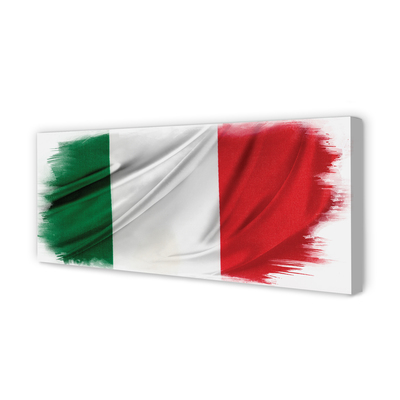 Leinwandbilder Flagge von Italien