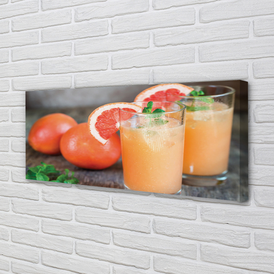 Leinwandbilder Grapefruit-Cocktail