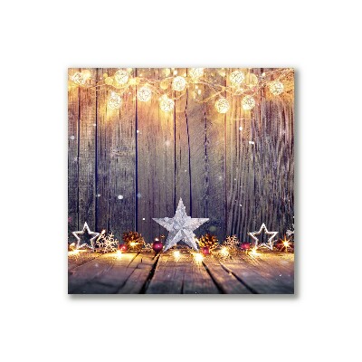 Canvas Kunstdruck Sterne Weihnachtsbeleuchtung Dekorationen