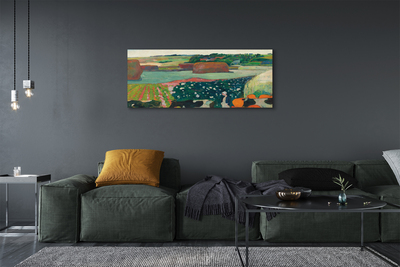 Leinwandbilder Ländliche Kunst gemalt Ansicht