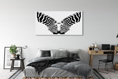 Leinwandbilder Zebraspiegel