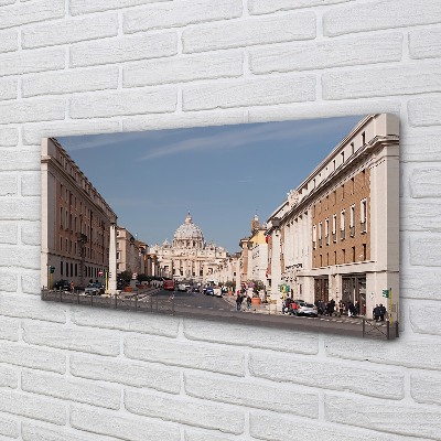 Leinwandbilder Rom Gebäude Straßen Kathedrale