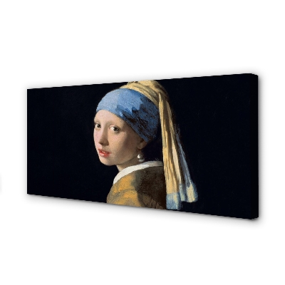 Leinwandbilder Kunst-Mädchen mit dem Perlenohrring
