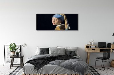 Leinwandbilder Kunst-Mädchen mit dem Perlenohrring