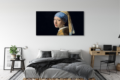 Leinwandbilder Kunst-Mädchen mit dem Perlenohrring
