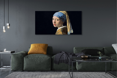 Leinwandbilder Kunst-Mädchen mit dem Perlenohrring
