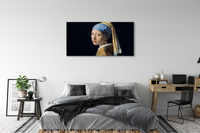 Leinwandbilder Kunst-Mädchen mit dem Perlenohrring