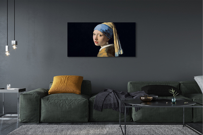 Leinwandbilder Kunst-Mädchen mit dem Perlenohrring