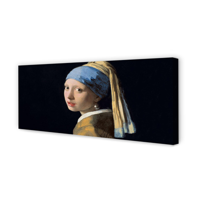 Leinwandbilder Kunst-Mädchen mit dem Perlenohrring