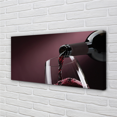 Leinwandbilder Weiß Bordeaux Wein
