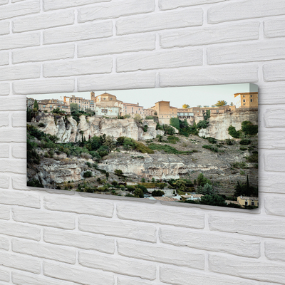 Leinwandbilder Spanien Berge Stadt Bäume