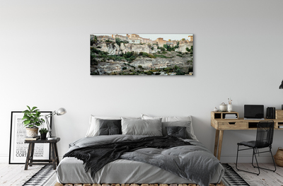 Leinwandbilder Spanien Berge Stadt Bäume