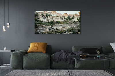 Leinwandbilder Spanien Berge Stadt Bäume
