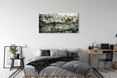 Leinwandbilder Spanien Berge Stadt Bäume